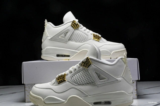 Rep MAX AQ9129-170 Jordan Retro Gold Metallic 4 0725